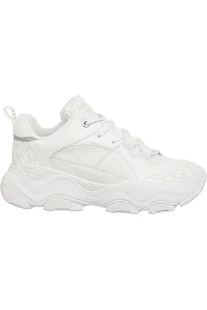 Michael Kors Sneakers, male, , Size: 8 US Diamond Lace-Up Sneakers Plain Pattern