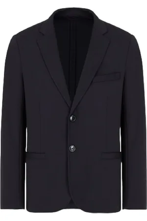Armani Exchange Blazers, male, , Size: S Jackets with Synthetic Fiber