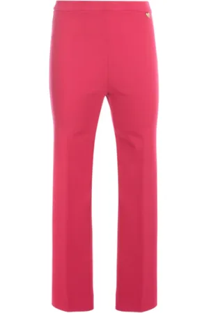 Twin-Set Slim-fit Trousers, female, , Size: S Chic and Comfortable Cherry Pants