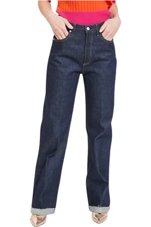 Nine In The Morning Straight Jeans, female, , Size: W26 Stylish Palazzo Jeans for Women
