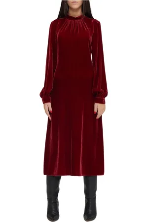 Moschino Midi Dresses, female, , Size: XS Velvet Dress
