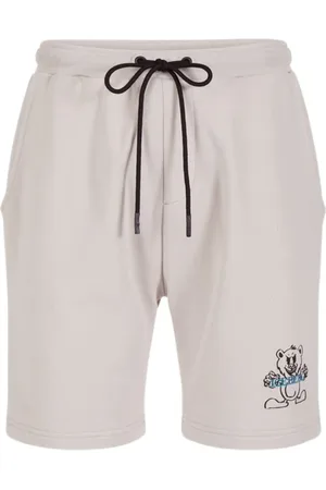 Iceberg Casual Shorts, male, , Size: S Light Grey Shorts