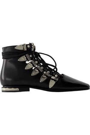 TOGA PULLA Lace-up Boots, female, , Size: 6 US Aj1284 Ankle Boots - - Leather