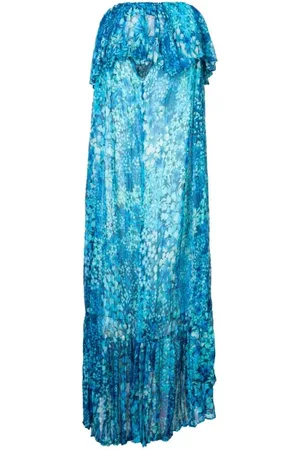 Twin-Set Maxi Dresses, female, , Size: M One-Shoulder Floral Dress