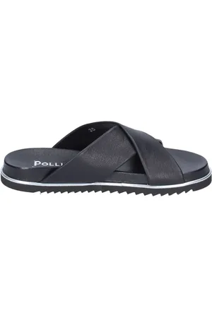 Pollini Sliders, female, , Size: 5 US Leather Womens Sandals Stylish