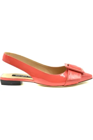 Sergio Rossi Flat Sandals, female, , Size: 5 1/2 US Elegant Summer Flat Sandals