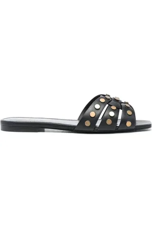 Saint Laurent Sliders, female, , Size: 6 US Sandals