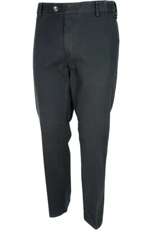 Meyer Chinos, male, , Size: W28 Pants Mod. Oslo Cotton Twill Chino 2-3533 / 18