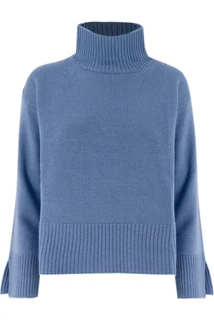 LE TRICOT PERUGIA Turtlenecks, female, , Size: M Soft Knitted Jumper with High Collar