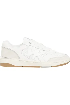 Michael Kors Sneakers, male, , Size: 9 1/2 US Plain Lace-Up Rebel Sneakers