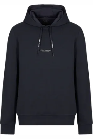 Armani Exchange Hoodies, male, , Size: S Hoodie Printed Milano New York