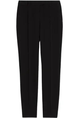 Max Mara Slim-fit Trousers, female, , Size: M Straight-Fit Technical Cady Trousers