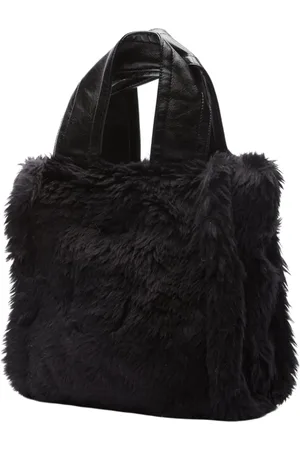 Stand Studio Handbags, female, , Size: ONE SIZE Faux Fur Tote Bag with Handles