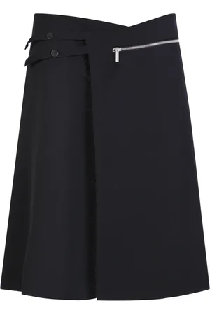 SAPIO Midi Skirts, male, , Size: S Asymmetrical Wrap Skirt