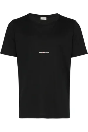 Saint Laurent T-Shirts, male, , Size: S Rive Gauche T-Shirt
