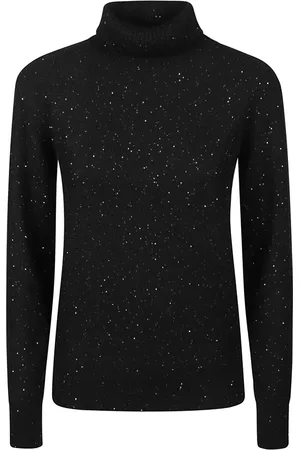Fabiana Filippi Turtlenecks, female, , Size: M Cozy Knit Turtle Neck Sweater
