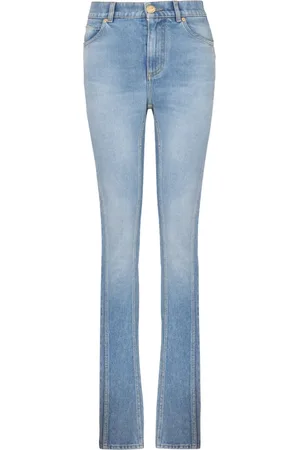Balmain Slim-fit Jeans, female, , Size: S Light denim slim-fit jeans