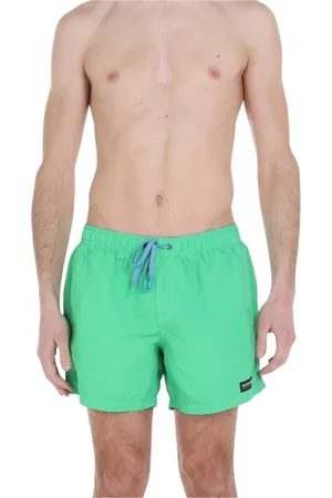 Sundek Beachwear, male, , Size: L Rainbow boxer swim trunks