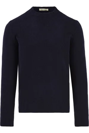 FILIPPO DE LAURENTIIS Round-neck Knitwear, male, , Size: L Unisex Sweaters by Filippo De Laurentis