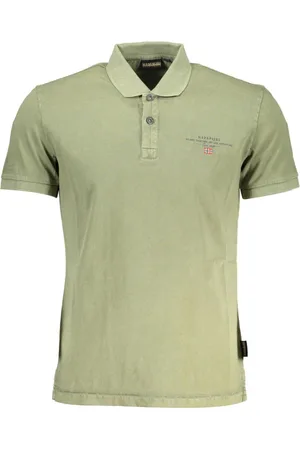 Napapijri Polo Shirts, male, , Size: M Cotton Polo Shirt Logo Embroidery