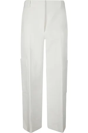 Khaite Straight Trousers, female, , Size: XS Classic Viscose Trousers with Pockets