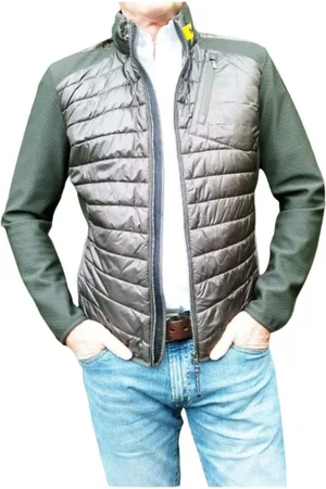Parajumpers Down Jackets, male, , Size: XL Padded Bicolor Jayden Jacket