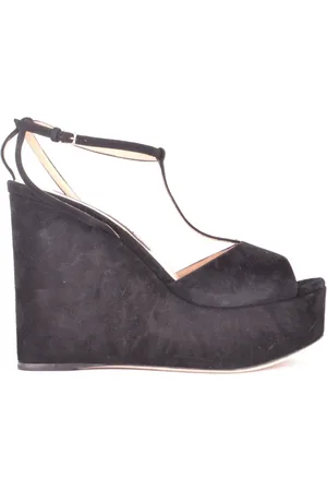 Sergio Rossi Wedges, female, , Size: 10 US Elevate Your Summer Style with Wedge Sandals