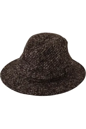 Dolce & Gabbana Hats, female, , Size: 59 CM Melange Textured Tweed Hat