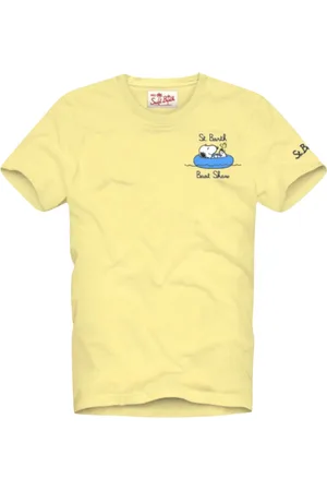 MC2 SAINT BARTH T-Shirts, male, , Size: M Short Sleeve Peanuts Special Edition T-shirt