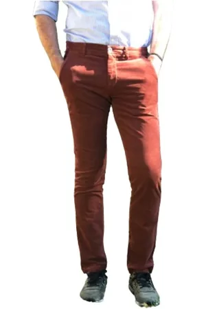 Masons Chinos, male, , Size: XS Slim Fit Velvet Cotton Chino Pants