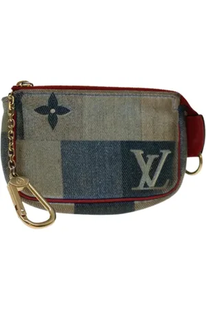 LOUIS VUITTON Pre-owned Wallets, female, , Size: ONE SIZE Pre-owned Denim pouches