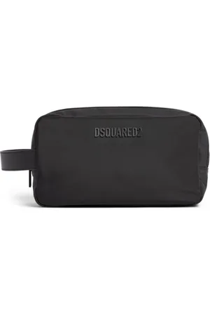 Dsquared2 Toilet Bags, male, , Size: ONE SIZE Logo Patch Wallet