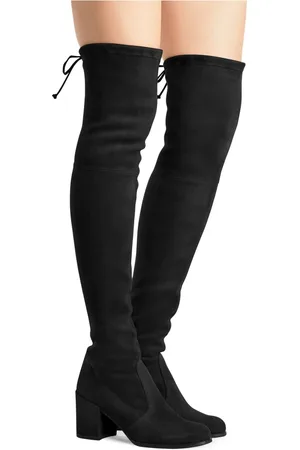 Stuart Weitzman Over-knee Boots, female, , Size: 5 1/2 US Tieland Over-the-Knee Booties