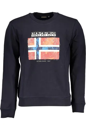 Napapijri Sweatshirts, male, , Size: 2XL Crewneck Logo Sweatshirt
