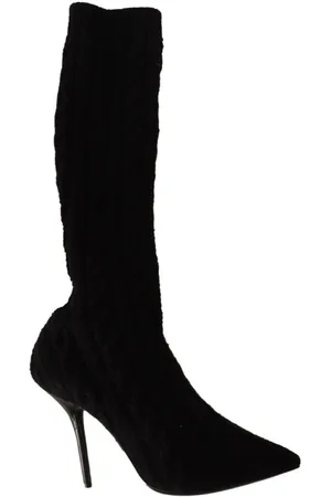 Dolce & Gabbana Heeled Boots, female, , Size: 9 US Stretch Sock Boots
