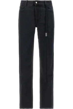 ANN DEMEULEMEESTER Straight Jeans, male, , Size: W32 Classic Denim Jeans for Everyday Wear