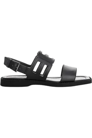 Hogan Flat Sandals, female, , Size: 8 1/2 US Sandals With Double Strap