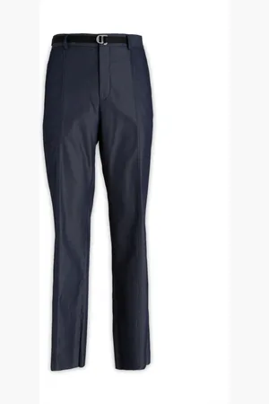 Salvatore Ferragamo Straight Trousers, male, , Size: S Classic Straight Trousers