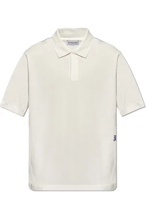 Burberry Polo Shirts, male, , Size: XL Logo-embroidered polo shirt