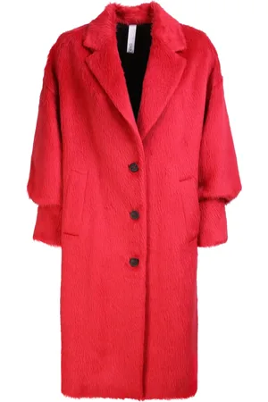 HEVO Single-Breasted Coats, female, , Size: S Santa Caterina coat by HevÃ². The brand evokes the history of Italian fashion with original and contemporary touches
