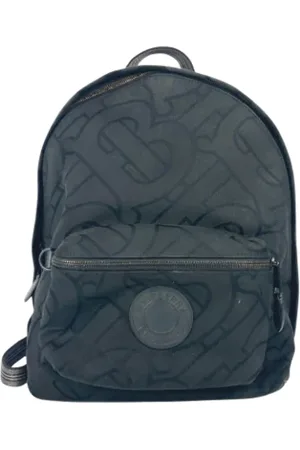 Burberry Pre-owned Backpacks, female, , Size: ONE SIZE Pre-owned Canvas backpacks