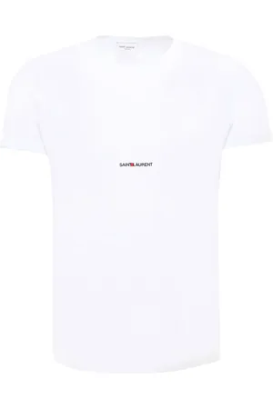 Saint Laurent T-Shirts, male, , Size: L Rive Gauche T-Shirt