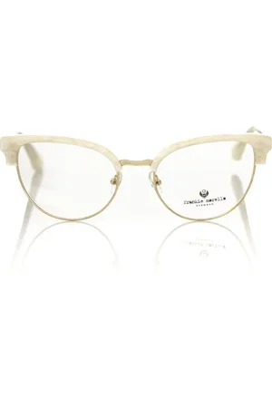 FRANKIE MORELLO Glasses, unisex, , Size: ONE SIZE Metallic Fibre Clubmaster Eyeglasses