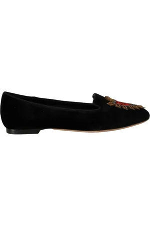 Dolce & Gabbana Loafers, female, , Size: 5 US Sacred Heart Slip On Flats