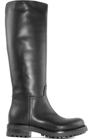 Julie Dee High Boots, female, , Size: 8 US Leather High Boot with Round Toe