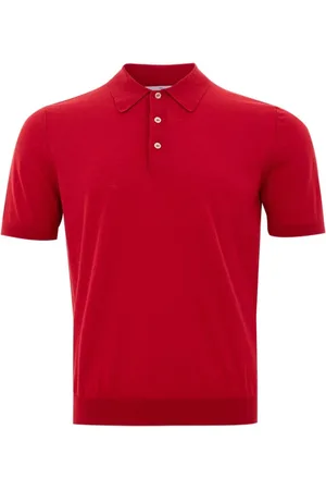 Gran Sasso Polo Shirts, male, , Size: L Italian Cotton Polo Shirt in