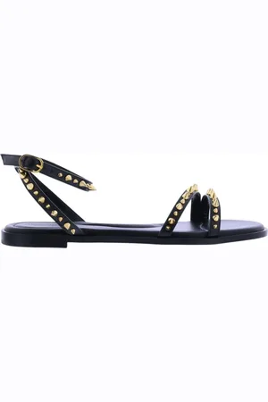 Alexander McQueen Flat Sandals, female, , Size: 6 US Women