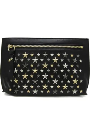 Jimmy Choo Pre-owned Clutches, female, , Size: ONE SIZE Pre-owned Leather clutches