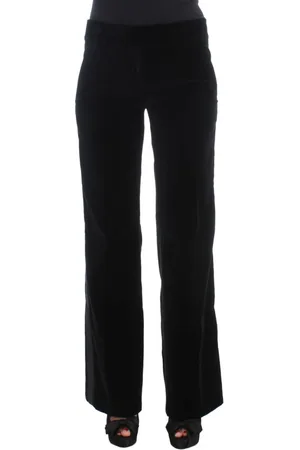 ERMANNO SCERVINO Wide Trousers, female, , Size: XS Elegant Wide Leg Silk Blend Pants