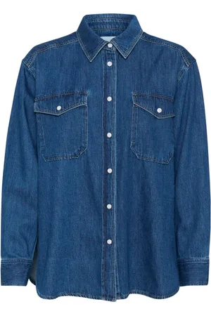 Part Two Denim Shirts, female, , Size: XL Denim Blouse CollettePW SH